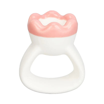 Ring Gua Sha Massage Tool, Premium Natural Ceramic, Face & Body Multi-Use Massager