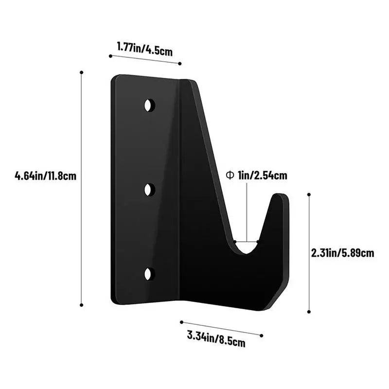 Heavy Duty Jack Stand Wall Mount Rack, Garage Tool Storage Brackets, Car Hydraulic Trolley Jack Stands Holder Organizer