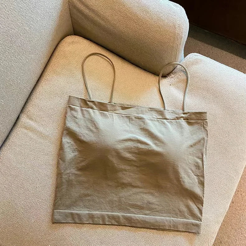 Base Layer Csole Women Summer Inner Wear with Chest Pad One oulder Design Unique Outerwear Beautiful Ba Tube Top