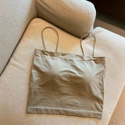 Base Layer Csole Women Summer Inner Wear with Chest Pad One oulder Design Unique Outerwear Beautiful Ba Tube Top