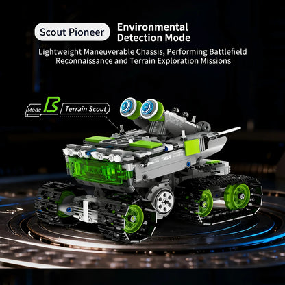 5in1 Technic Robot Building Blocks Set - DIY Programming Remote Control Educational Puzzle Toy for Assembly Gift