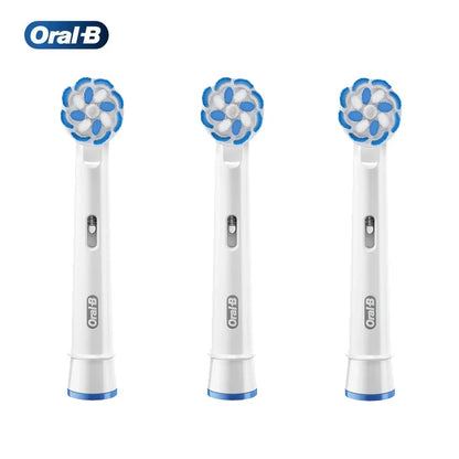 Oral B Sensitive Clean Replacement Toothbrush Heads for Electric Toothbrush EB60 Gentle Teeth Cleaning Original Toothbrush Heads
