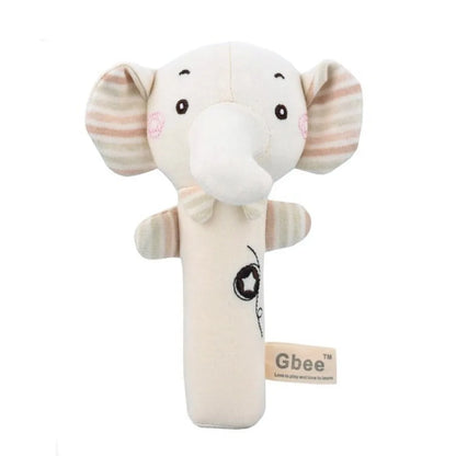 Creative Cartoon Animals Baby Hand Shaker Soft Child Educational Handbells Newborn Comfort Toy Baby Comfort Toys Infant Rattle