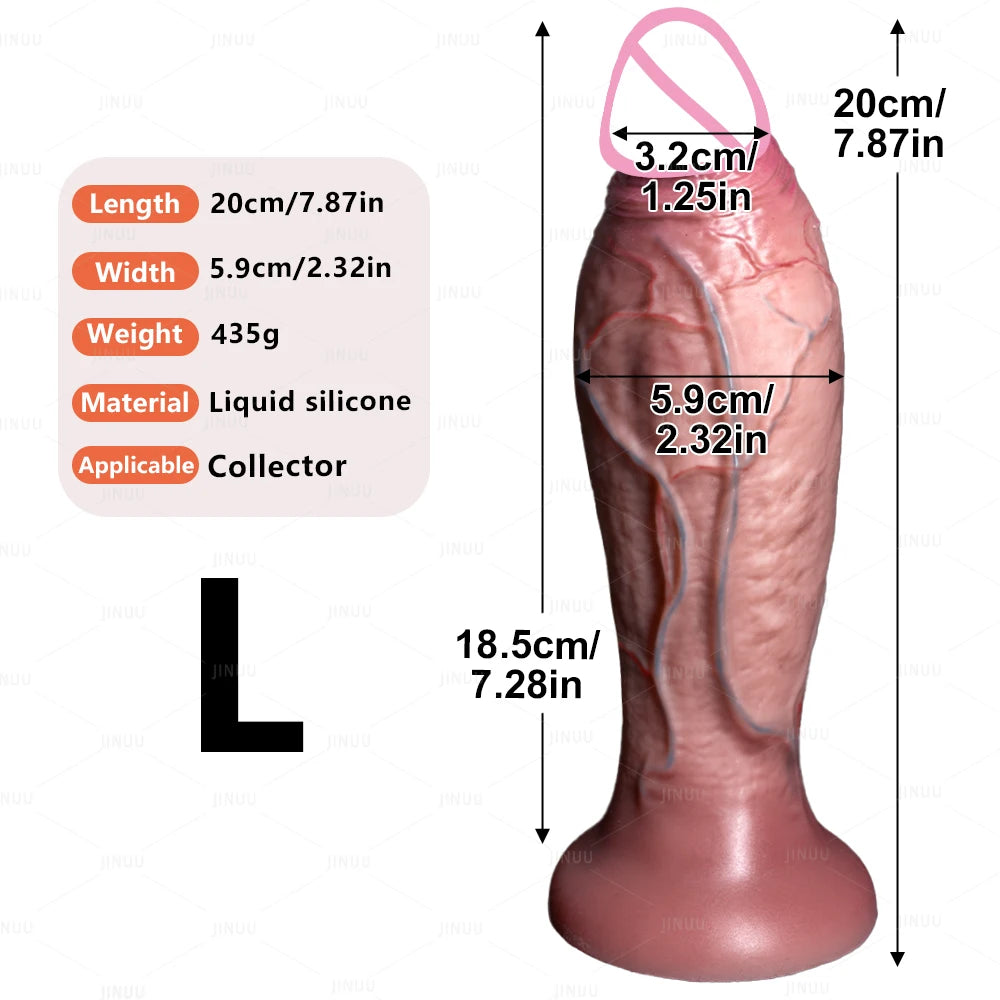 3Sizes Advanced Realistic Soft Dildo Big Thick Fake Penis Silicone Cock Woman Man Vagina Anal Masturbation Suction Cup Sex Toys