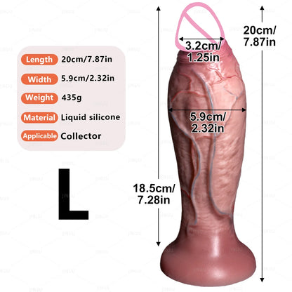 3Sizes Advanced Realistic Soft Dildo Big Thick Fake Penis Silicone Cock Woman Man Vagina Anal Masturbation Suction Cup Sex Toys