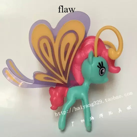 My Little Pony Figure Butterfly Model Twilight Sparkle Rainbow Dash Applejack Rarity Pinkie Pie Starlight Glimmer Toy