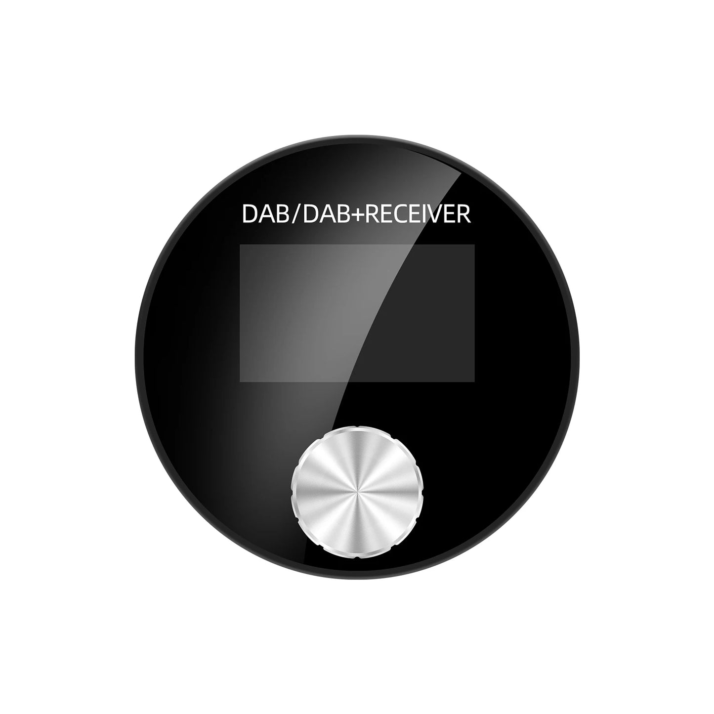 Portable Car DAB/DAB+ Radio Adapter FM Transmitter, ∞ Presets, HD Display, Instant Upgrade, Crystal Clear Sound for All Vehicles