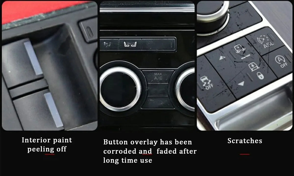 For Range Rover Sport L494 Center Console Button Cover for Vogue 2013-2017 Terrain Traction Control Sticker for Discovery L462
