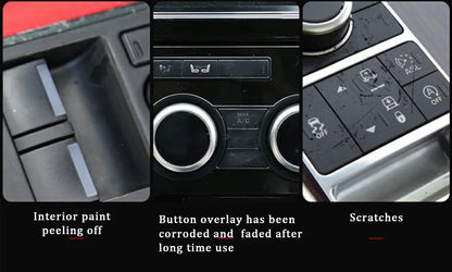 For Range Rover Sport L494 Center Console Button Cover for Vogue 2013-2017 Terrain Traction Control Sticker for Discovery L462