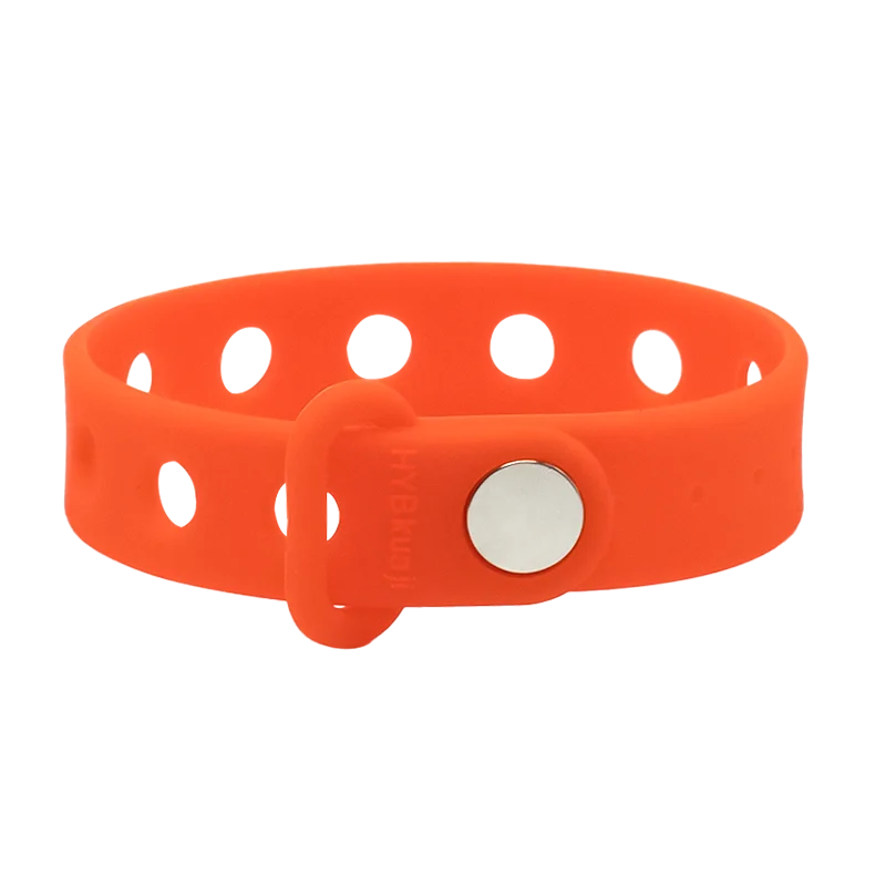 1-24pcs 21.5cm Silicone Bracelets with Holes Soft Wristbands Fit Shoe charms Shoe Accessories Pins Adjustable Size Kids Ornament