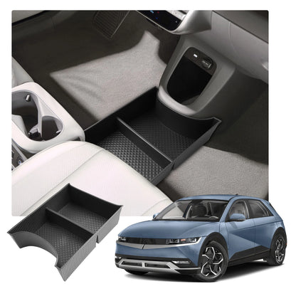 LFOTPP Car Central Storage Box for Hyundai Ioniq 5 2022-2024 Non-slip Rubber Armrest Storage Box Auto Ioniq 5 2024 Accessories