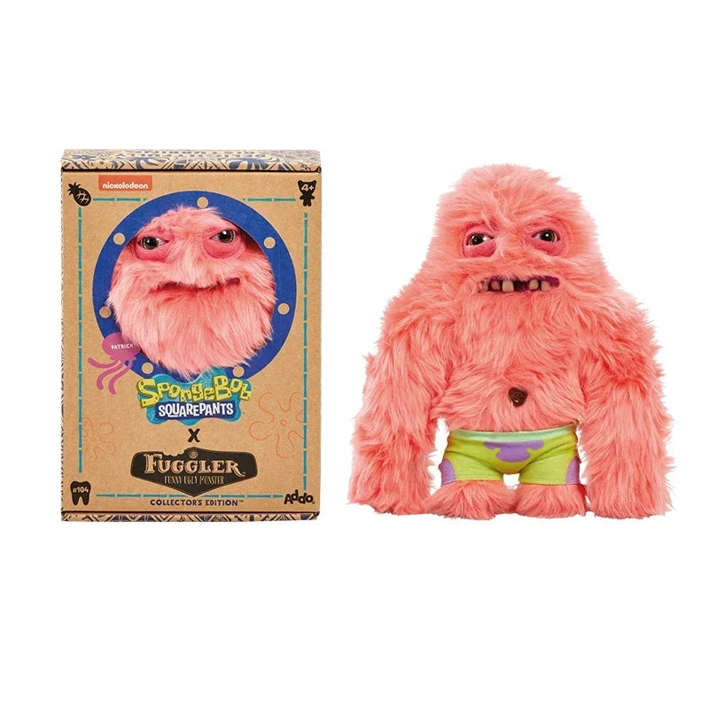Fuggler Original Ugly Monster Tooth Spongebob Squarepants Plush Toy 22cm Stuffed Anime Gift Ugly Monster Plushies 22cm Gift