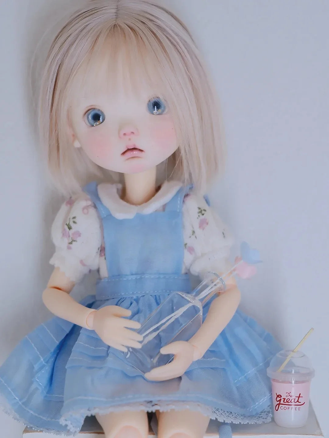 BJD doll 1/6 siyecao big head cute girl full set resin toy birthday gift dolls in offers articulated dolls  from Free shipping