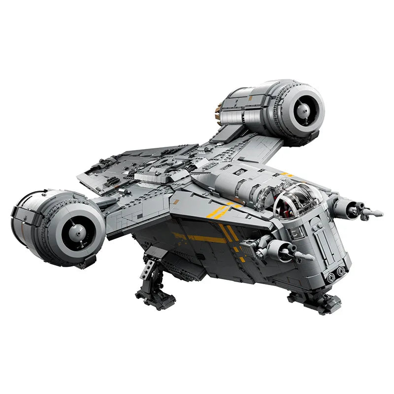 Cheaper 2026 The Razor Crest Assembly Building Dispaly Model Set Compatible 6187Pcs Creativity Spaceship Brick for Adults Gift S