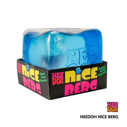 8.5cm NeeDoh Nice Berg Sensory Stress Reliever Fidget Tool for Anxiety & Focus Desk Sensory Cube Gifts