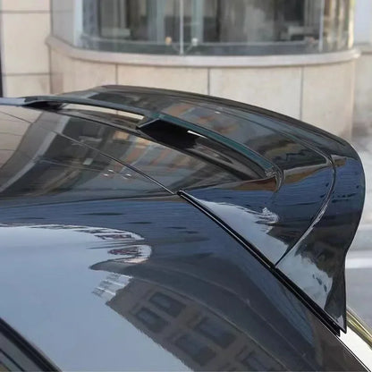 Car Rear Trunk Boot Wing Spoiler Splitter Diffuser For VW Golf 8 MK8 GTI GTD CS Style 2020 2021 2022 2023 Body Kit Tuning Trim