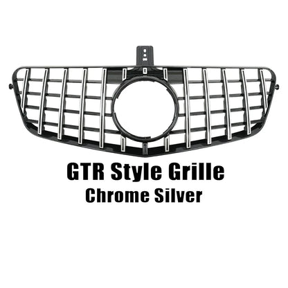 XVIP Chrome Black Diamonds Style Front Racing Grille For Mercedes Benz E-Class W212 E250 E300 E350 E500 2010-2013 Bumper Grilles