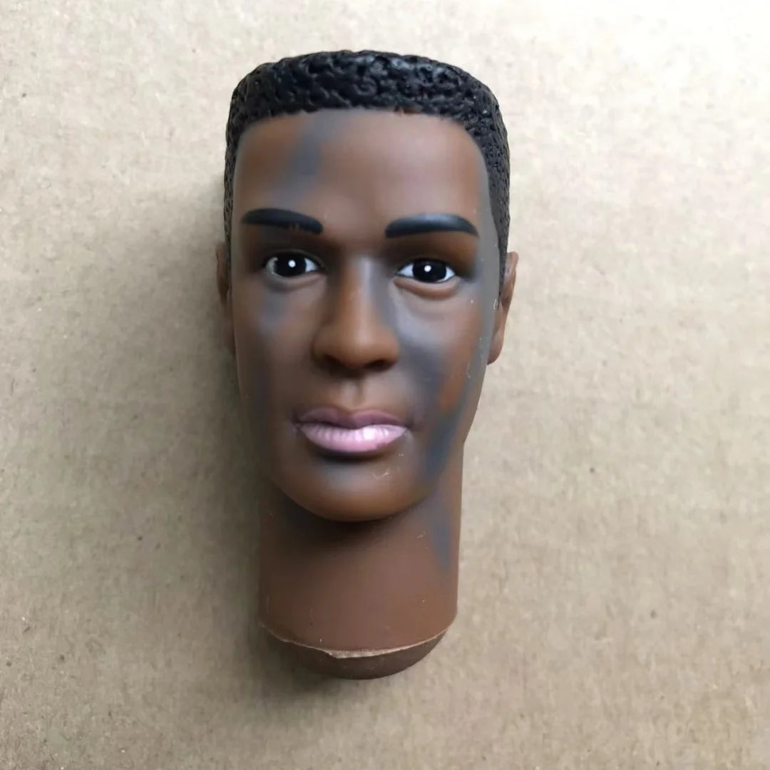 Male Doll Heads Quality Makeup Doll Figure Collection Doll Parts Famous Men Stars Rare Face Doll Heads DIY Toy Accessories