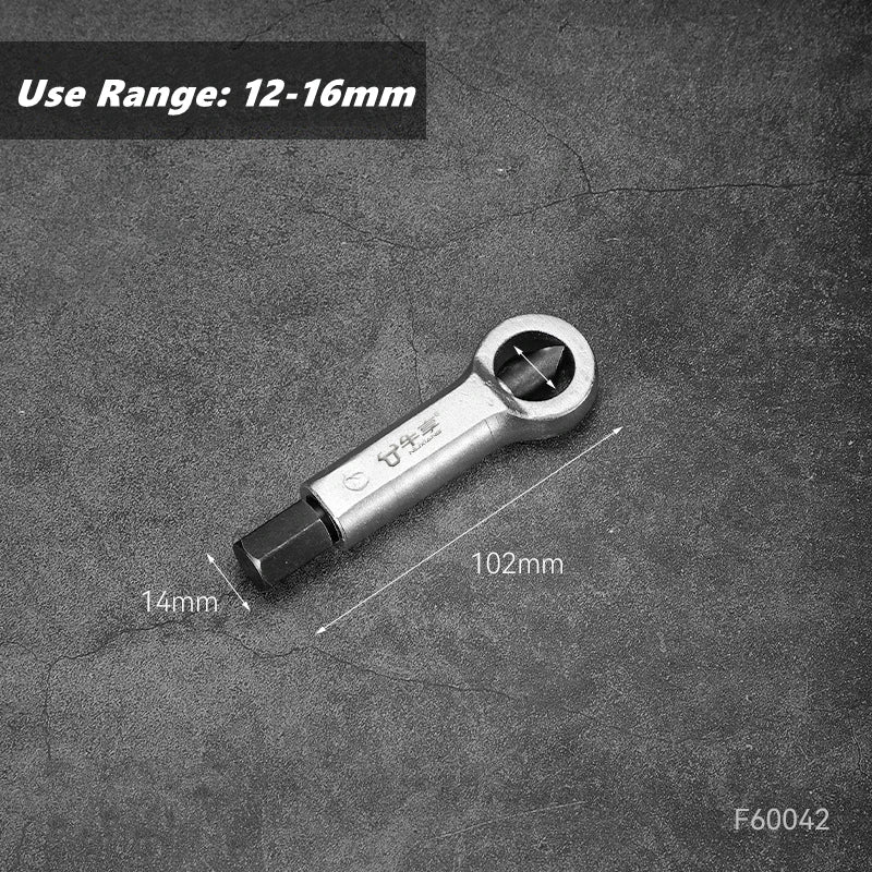 Nut Screw Splitter Set Remover Tools,Rusted Nut Breaker,Steel Nut Remover Extractor,Manual Pressure Nut Cracker Metal Splitter