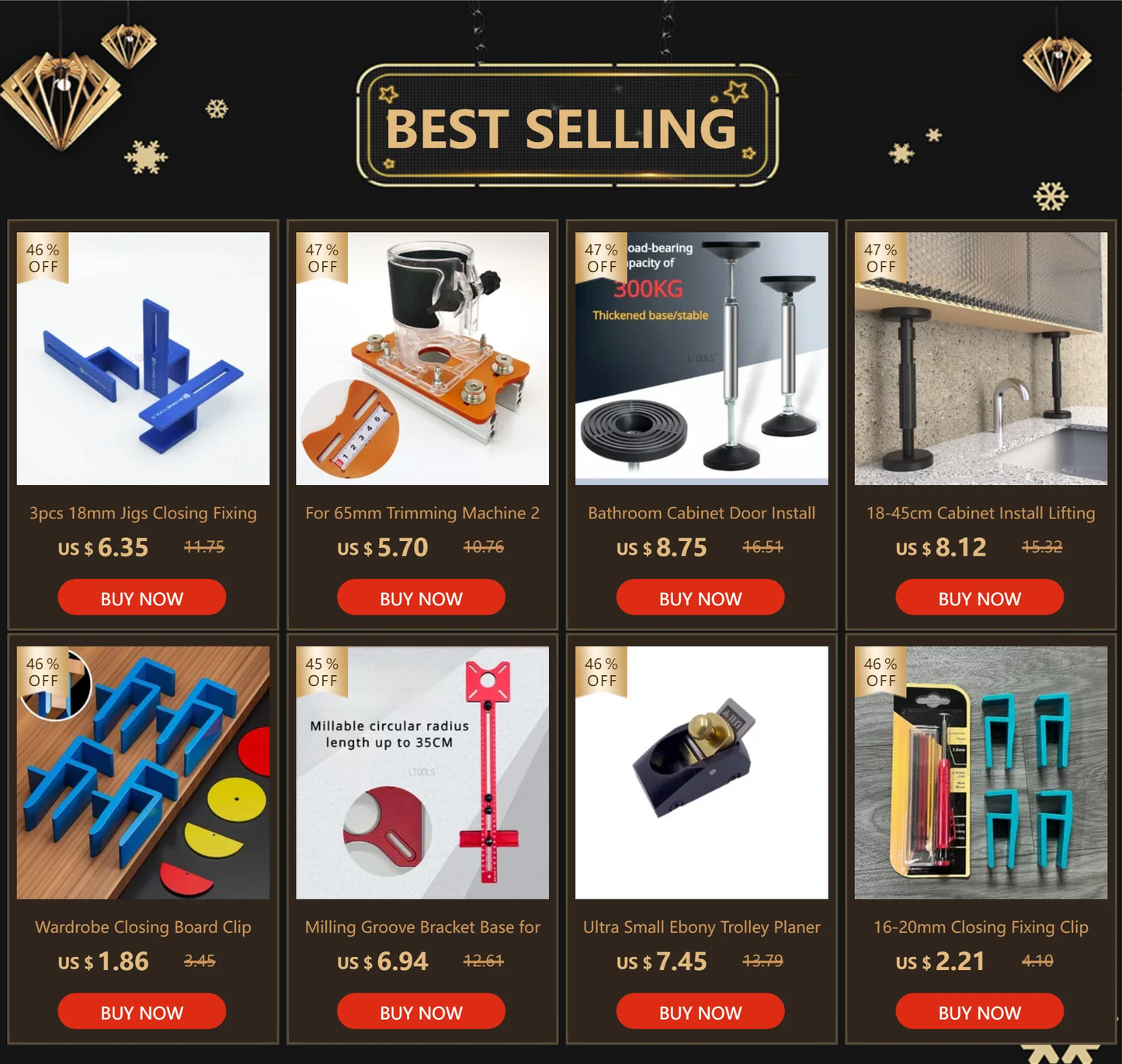 New Upgraded 19-46cm Pulley Support Adjustable Roller Jacks for Bathroom Cabinet Install Construction Lifting Fix Auxiliary Tool