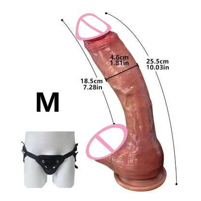 Realistic Dildo with Suction Cup Huge Dildos Adult Sex Toys for Woman Men Fake Dick Big Penis Anal Butt Plug Erotic Sex Shop 18+