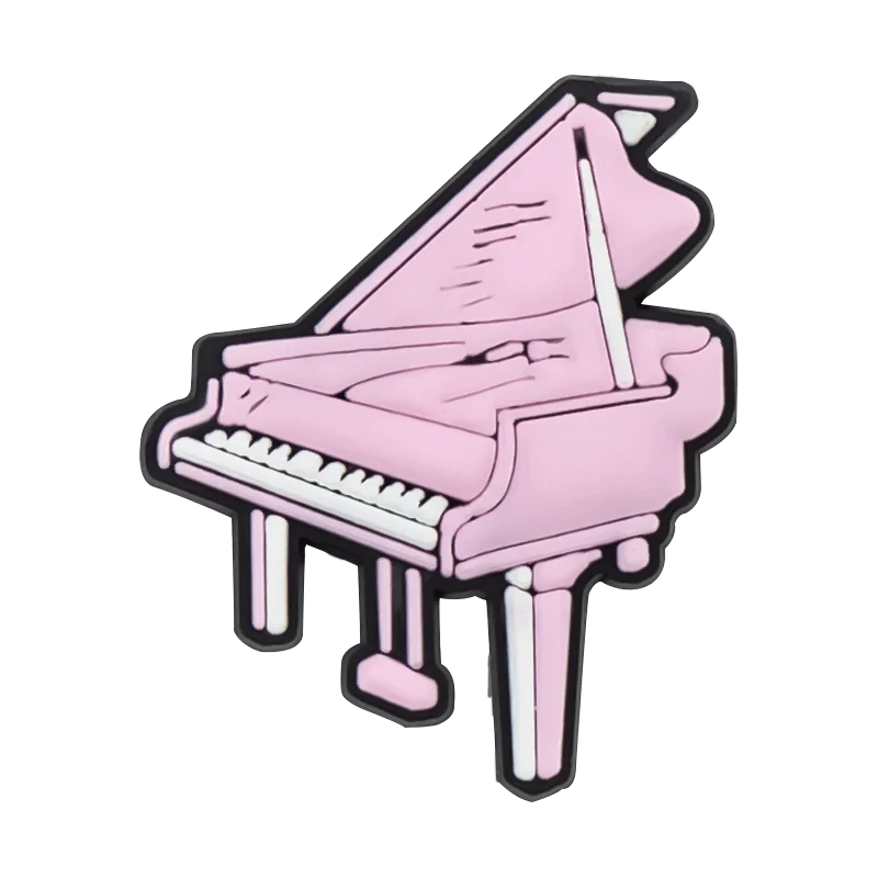 1/25PCS Bar Series Shoe Charms Fashion Women Singer Beer Cigarette Musical Instrument Shoe Accessories Pins for Clog Decorations