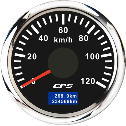 30/60/80/120/200 Km/h GPS Speedometer 52MM Car Truck Speed Gauge Meter With GPS Antenna With 7 Color Backlight 9-32V