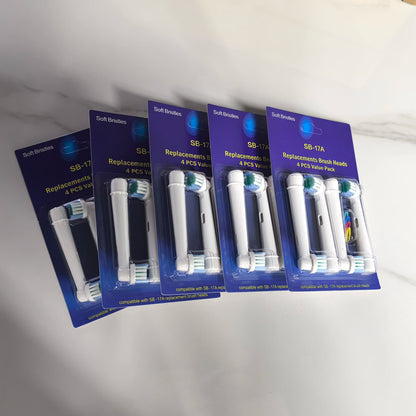 8/20/80Pcs/Lot Electric Toothbrush Head For Oral B Sensitive Replacement Brush Heads D25 D30 D32 D18 4739 3709 4728 D4510 D12013