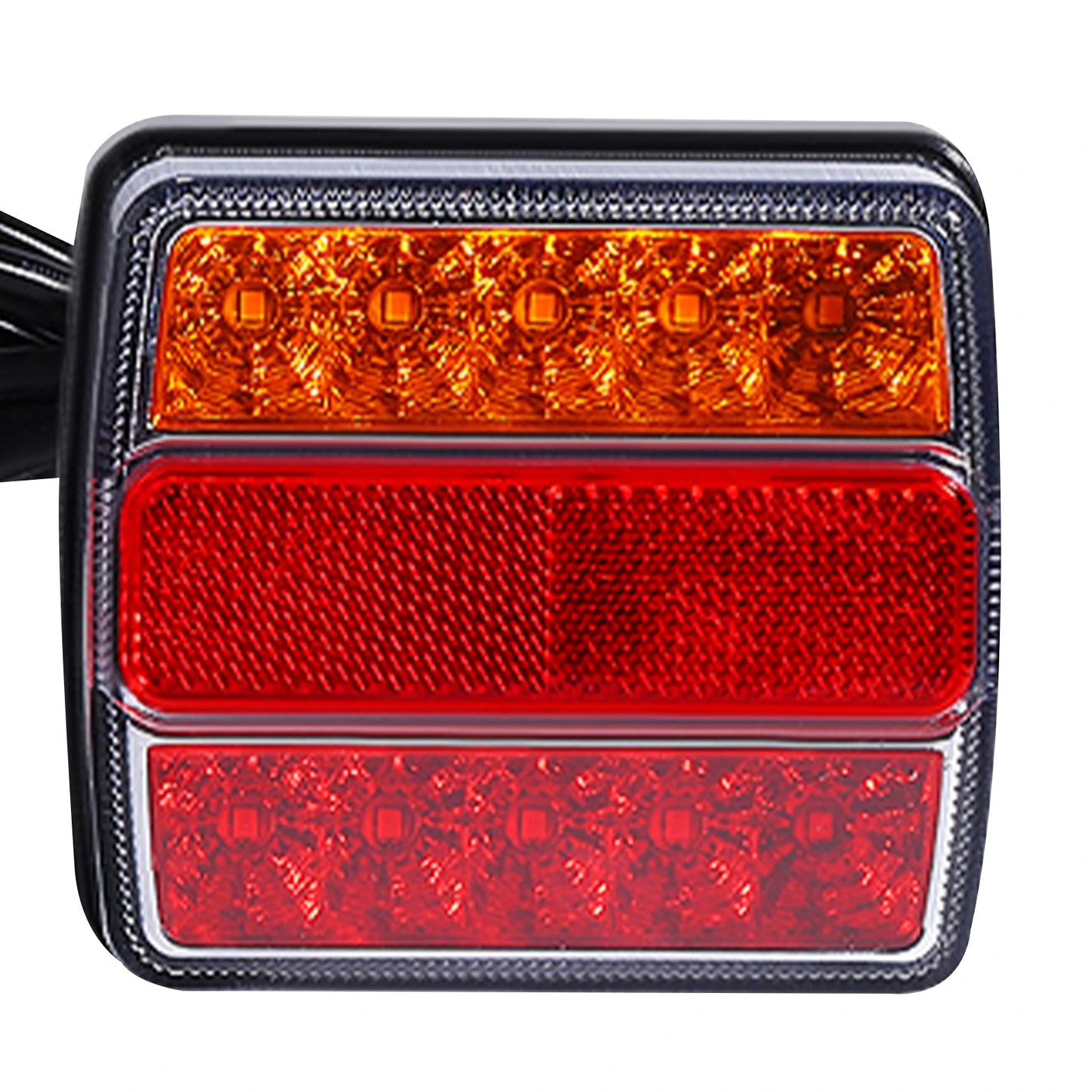 3256807765834798Led Trailer Tail Light Set, 12v, With 7-Pin Plug, Durable Material, Easy To Install, Improves Visibility, Licens