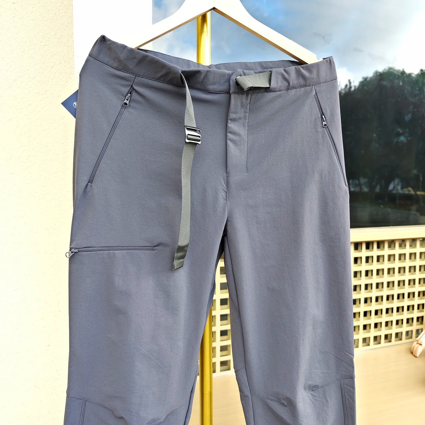 Outdoor Casual Pants Men's Long Trousers Windproof Water Repellent Autumn Winter Style Running Mountain Climbing Sports Workwear