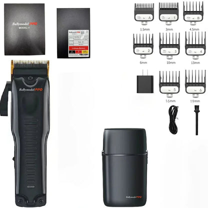 2024 New Babymodel PRO Professional Hair Clipper Trimmer Shaver Set 7500RPM DLC Alloy Blade Professional Hair Trimmer USB Socket