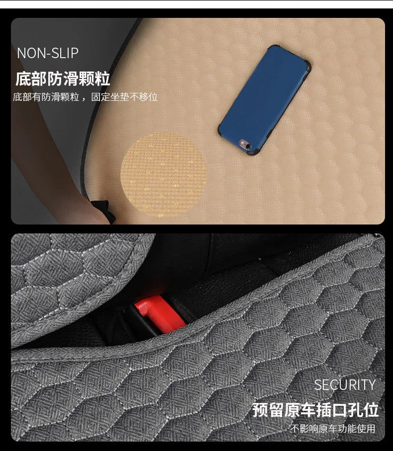 Linen Car Seat Cover Seat Cushion for VOLVO XC60 XC90 XC40 XC70 S60L C30 S80 S90 V50 V60 CAR Accessories Auto Goods