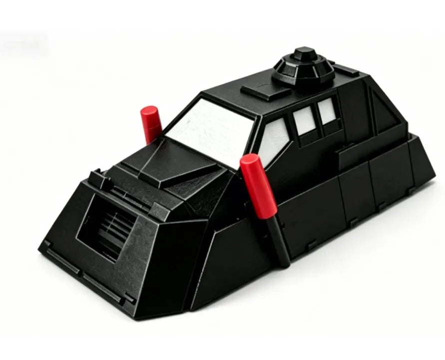3D Printed Toy High Tech Storm Chaser, Movable And Lifting TIV2 Storm Interceptor Chaser Figure Model Collection Creative Gifts