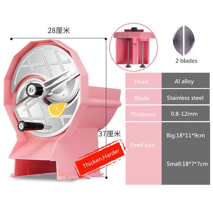 Lemon slicer Potato slicer commercial multi-functional slicing machine Milk tea shop sliced radish lotus root