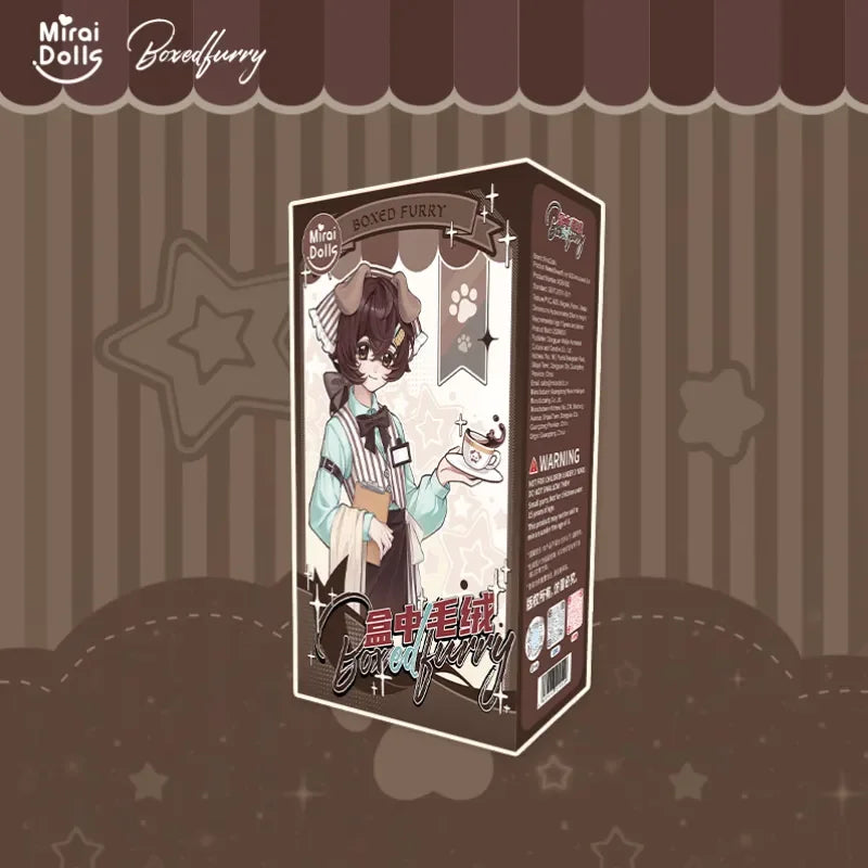 Genuine Mirai Dolls Boxed Furry Series 1/8 Action Figure Bjd Blind Box Anime Character Doll Model Desk Ornament Collect Toy Gift