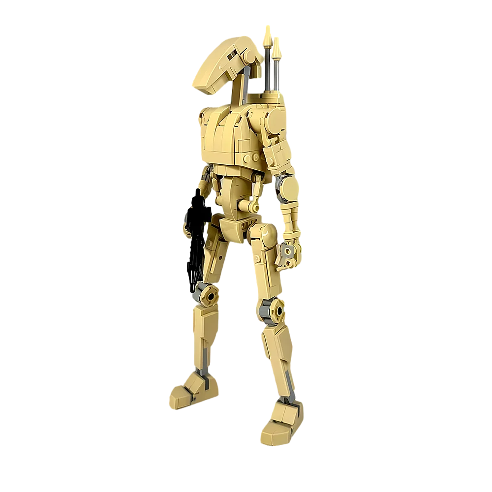 367PCS MOC-168210 Space War B1 Battle Droid Building Blocks Robot Alien Model Bricks Assemble Toys Creative Children Gift