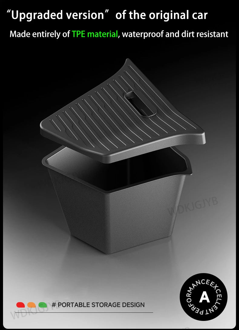 For Tesla New Model YL Launch 2026 Car Trunk Side Storage Box Cover Plate Organizer Car Trunk Side Storage Box Refit Accessories