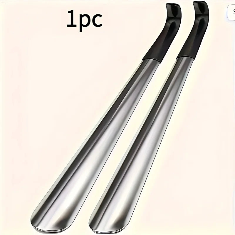 High - End Stainless Steel Shoehorn, Premium Comfort Grip + Extra - Wide Mouth, 1Pc Simplify Your Shoe Wearing Routine