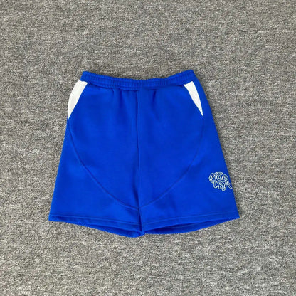 Mertra embroidery letters high street loose hip-hop street shorts men and women padded casual pants five-pocket pants summer