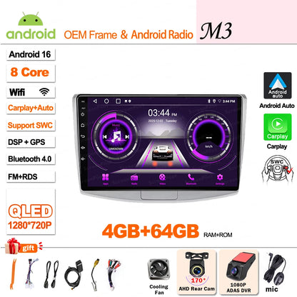 For Volkswagen VW Passat B6 B7 B8 CC 2007- 2021 Android 16 Car Radio Multimedia Video Player GPS Navigation Touch Screen RDS 5G