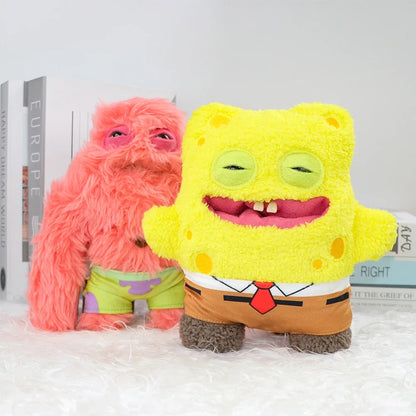 Fuggler Original Ugly Monster Tooth Spongebob Squarepants Plush Toy 22cm Stuffed Anime Gift Ugly Monster Plushies 22cm Gift