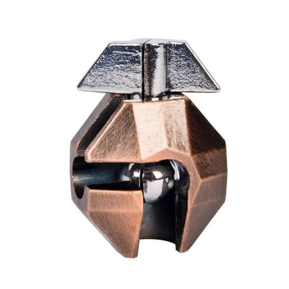 Difficult Disentanglement Brain Teaser Metal Puzzles For Adults and Kids Smart Logic IQ Test Mind Challenge Educational Toys