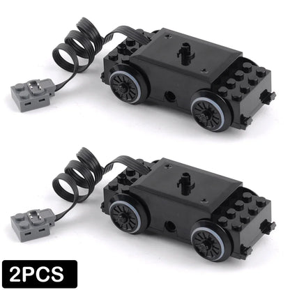 MOC Train Track Motor 88002 Technical Blocks Parts Power Functions Speed Motor Puzzle DIY Toys Modified Bricks Model Accessories