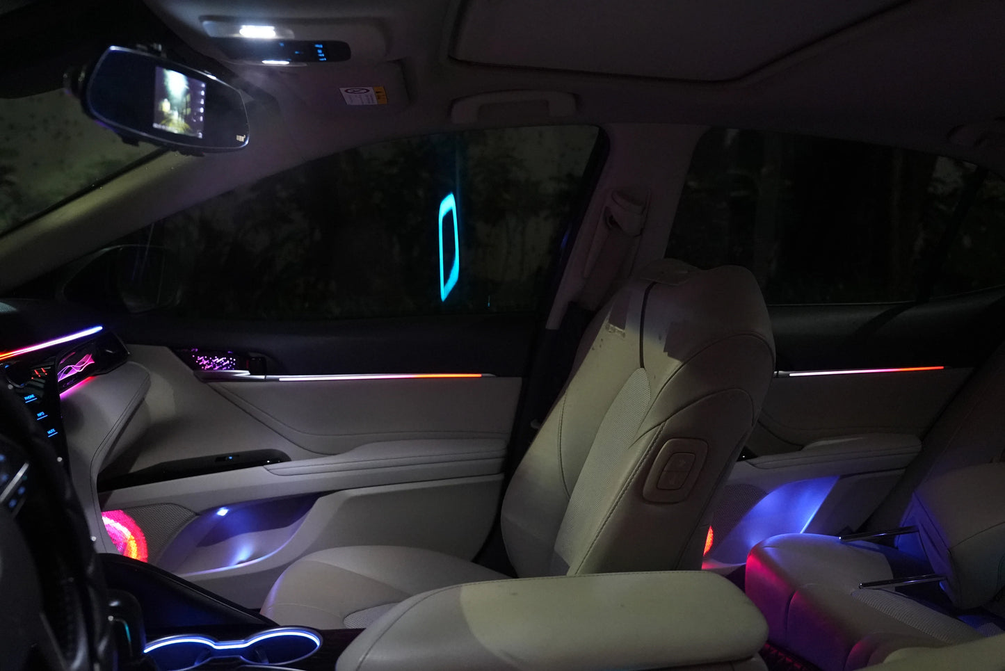 For Toyota Camry 2018 2019 2020 2021 2022 2023 Ambient Light LED Atmosphere Lamps Car Interior Symphony RGB Starry Night Style