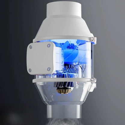 Exhaust Fan Home Mute Inline Duct Fan Bathroom Exhaust Fan Ventilation Equipment Kitchen Bathroom Wall Mounted Air Purifying Ve