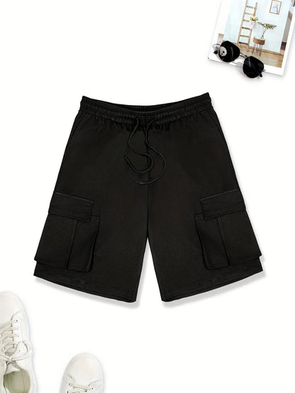 Men's plus Size Multi-Functional Work Shorts - Machine Washable - Suitable for Outdoor Building Hiking And Casual Wear