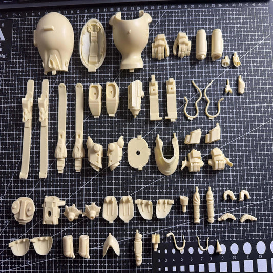 1/16 S.A.F.S "Snow Man" Deform Mecha #012 Non Scale Resin Garage Kit Mercenary Troops Arms Snow Combat Robot Unpainted Model