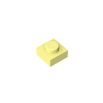 100g/588Pcs 3024 1x1 Brick Moc Short 1-Hole Color Spare Parts Compatible with Brick DIY Children's Toy Assembly Gift Box