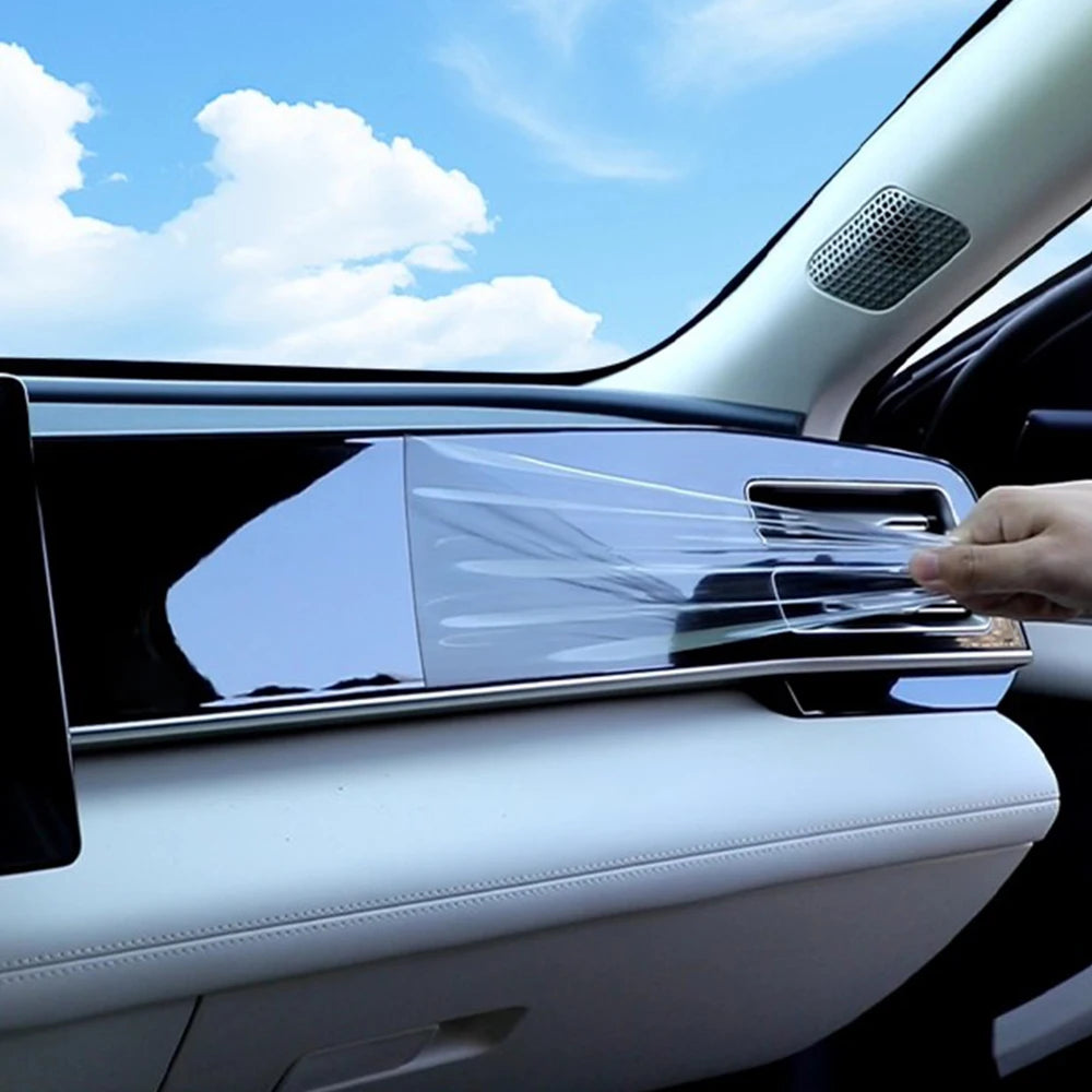 For BYD SEALION 7 EV 2024 Pre-cut Transparent TPU Anti-Scratch Protection Film Central Control Navigation Screen Interior Cover