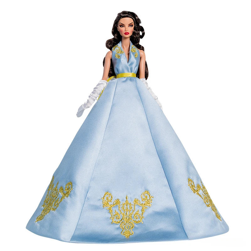 32cm Supermodel Doll With Clothes With Doll Holder Suit Fashion Outfit Blue Dream Series Dress Up DIY Toys Collector Gifts Box